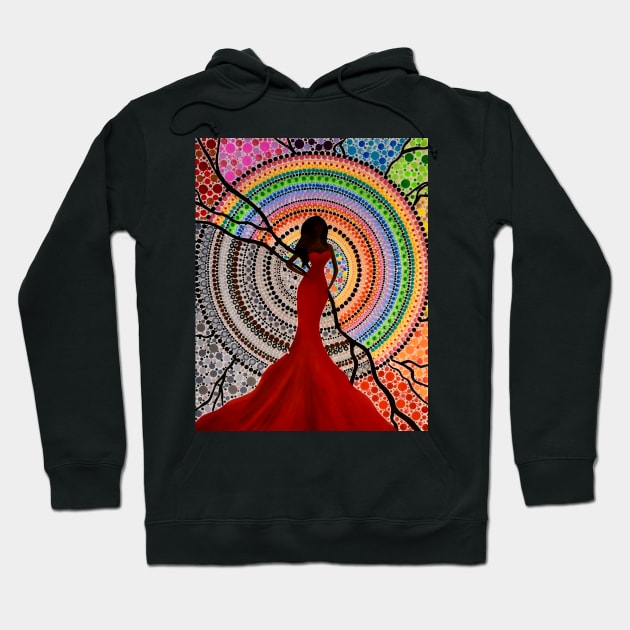 Two Sides Hoodie by Deborah Malcolm